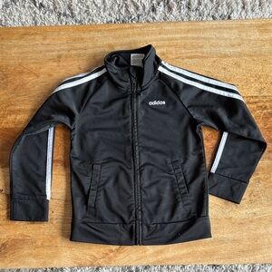 Adidas track suit zip up jacket - size 5